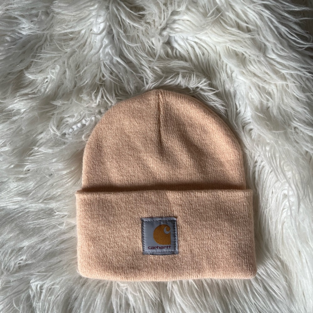 COPY - Pink Carhart beanie